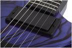 Schecter C-1 Hydro-dip - Purple Obsidian