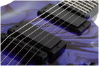 Schecter C-1 Hydro-dip - Purple Obsidian
