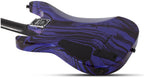 Schecter C-1 Hydro-dip - Purple Obsidian