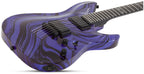 Schecter C-1 Hydro-dip - Purple Obsidian