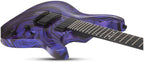 Schecter C-1 Hydro-dip - Purple Obsidian
