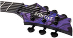 Schecter C-1 Hydro-dip - Purple Obsidian