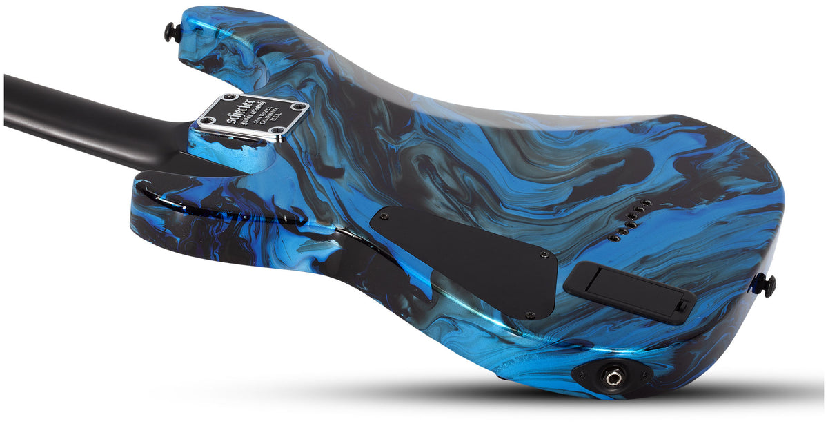 Schecter C-1 Hydro-dip - Midnight Tide