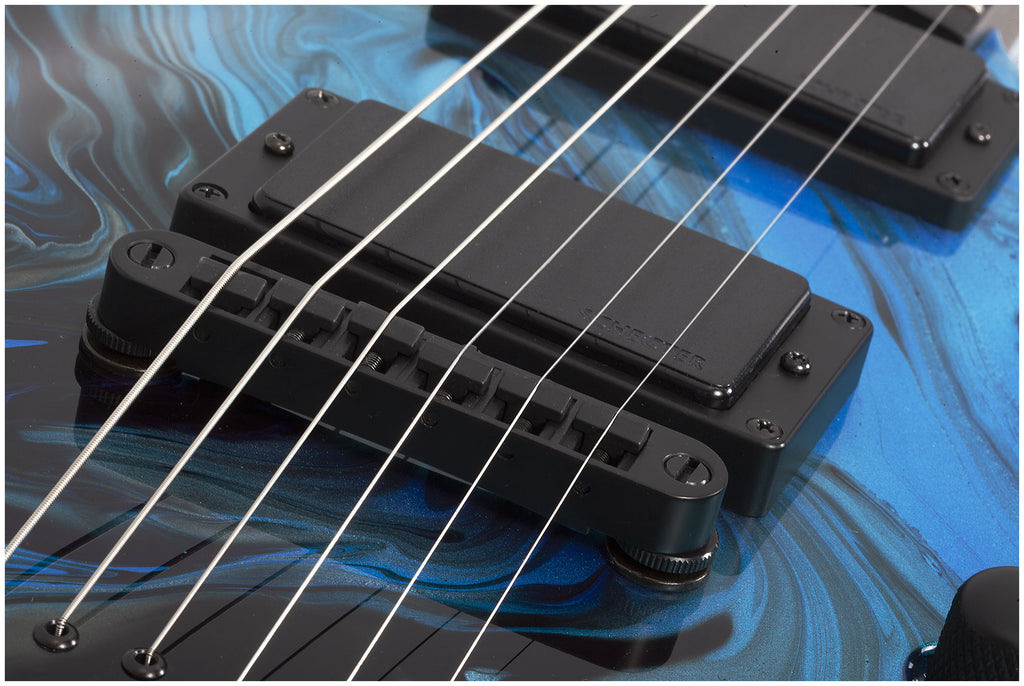 Schecter C-1 Hydro-dip - Midnight Tide