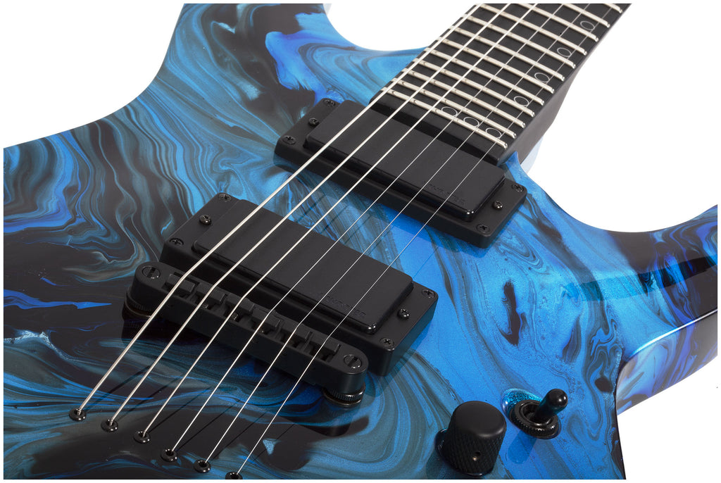 Schecter C-1 Hydro-dip - Midnight Tide