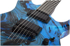 Schecter C-1 Hydro-dip - Midnight Tide