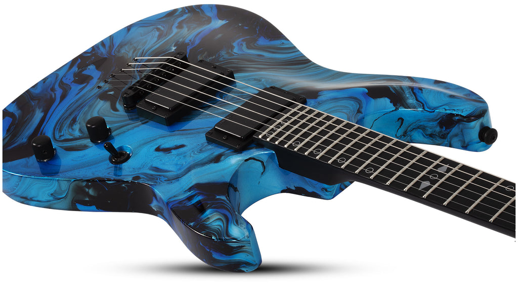 Schecter C-1 Hydro-dip - Midnight Tide