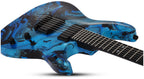 Schecter C-1 Hydro-dip - Midnight Tide