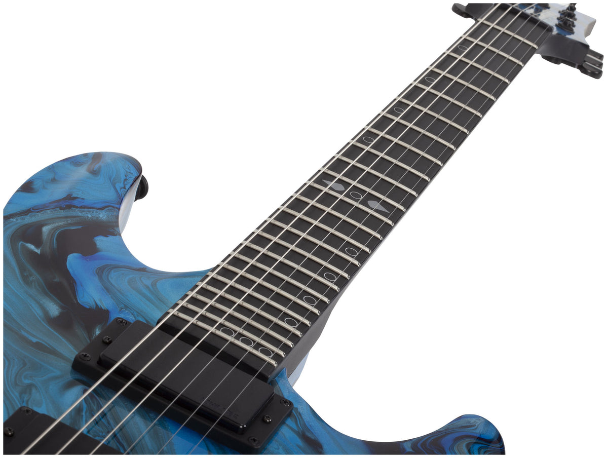 Schecter C-1 Hydro-dip - Midnight Tide