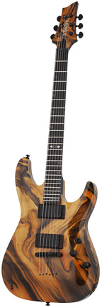 Schecter C-1 Hydro-dip - Golden Eclipse