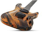 Schecter C-1 Hydro-dip - Golden Eclipse