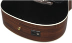 Ibanez AW391RCE - Black Top, Natural High Gloss