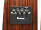 Ibanez AW391RCE - Black Top, Natural High Gloss