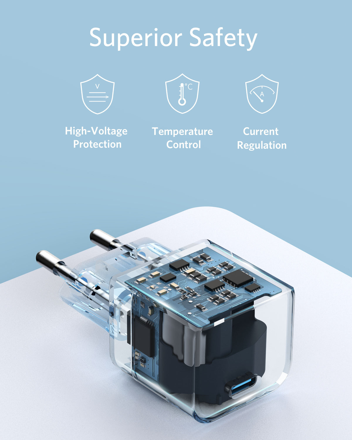 Anker PowerPort III 20W Cube White - EU plug_4