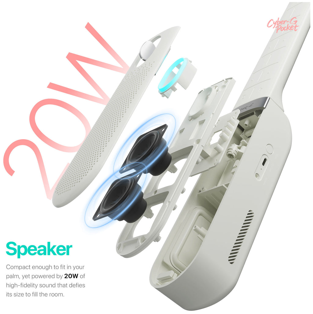 Enya Music Cyber G- Pocket - White