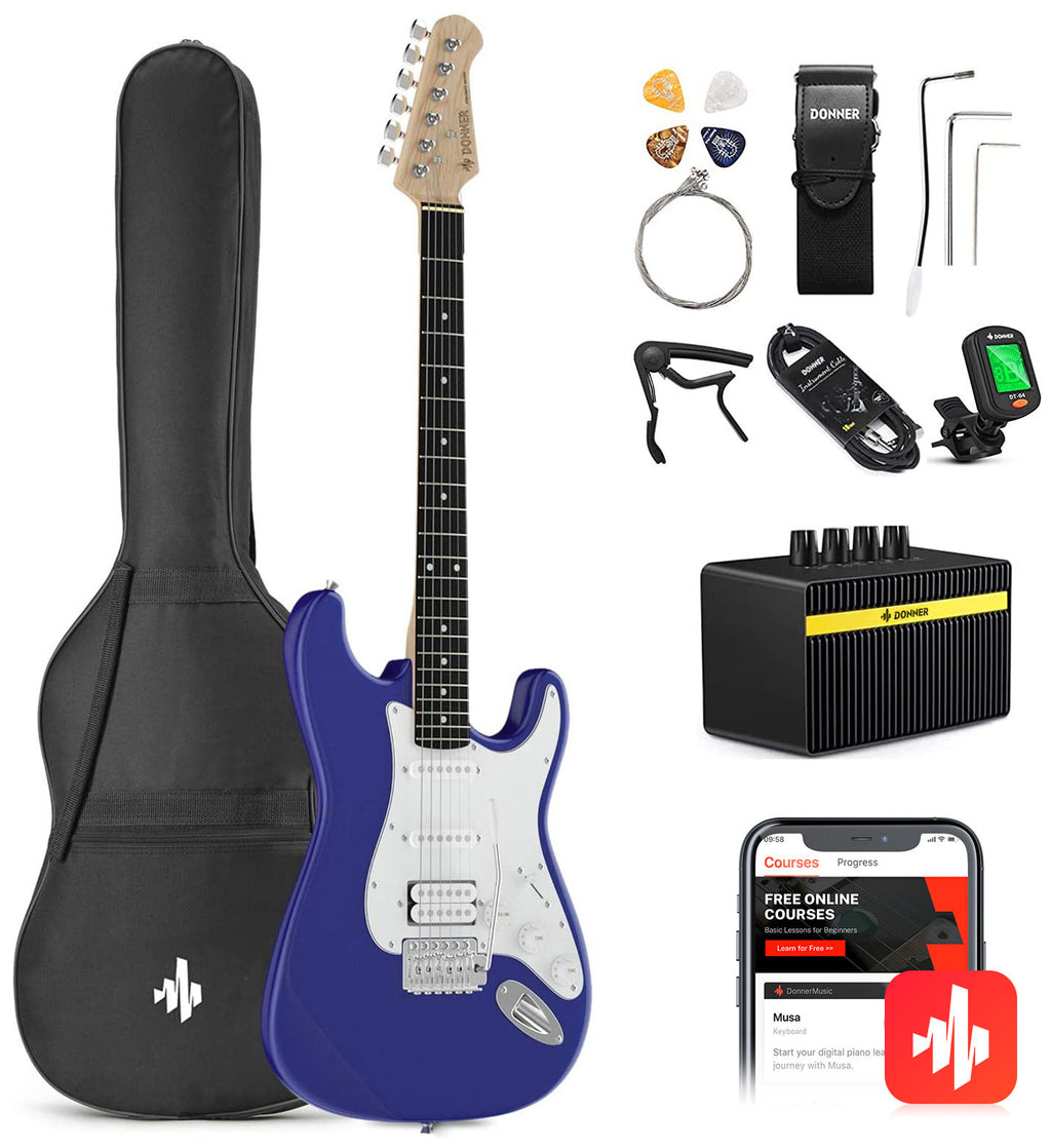 Donner DST-100L SET - Sapphire Blue_1