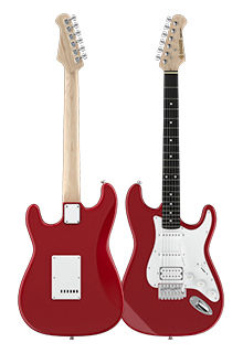 Donner DST-100R SET - Sonic Red_2