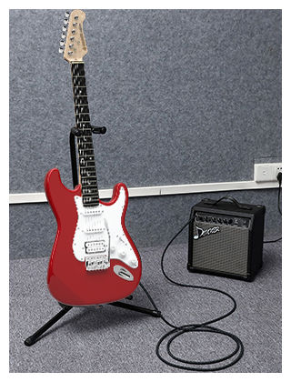 Donner DST-100R SET - Sonic Red_3