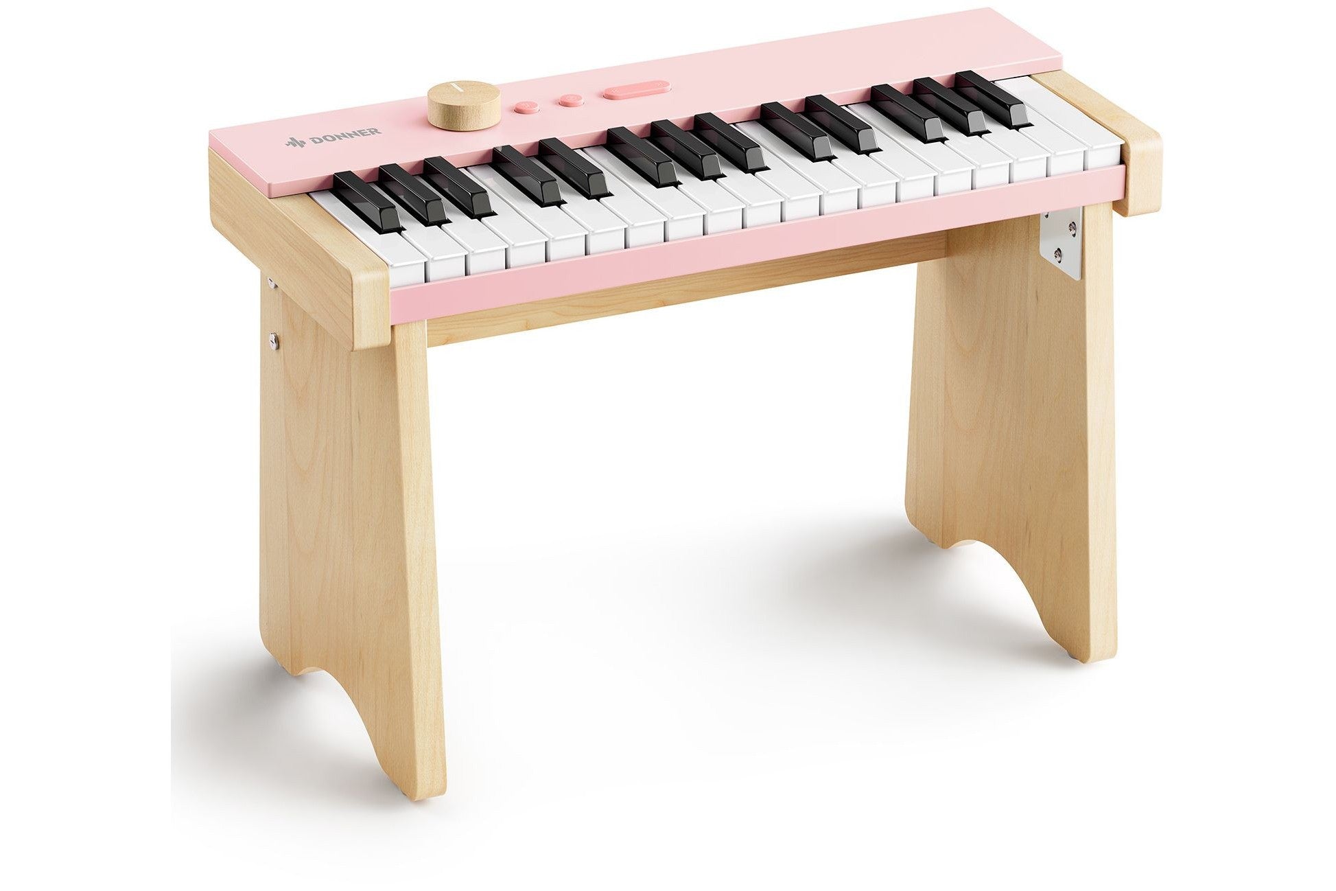 Donner_KIDO_V_10_Mini_Digital_Keyboard_32_keys_Light_Pink_with_Stand_1.jpeg
