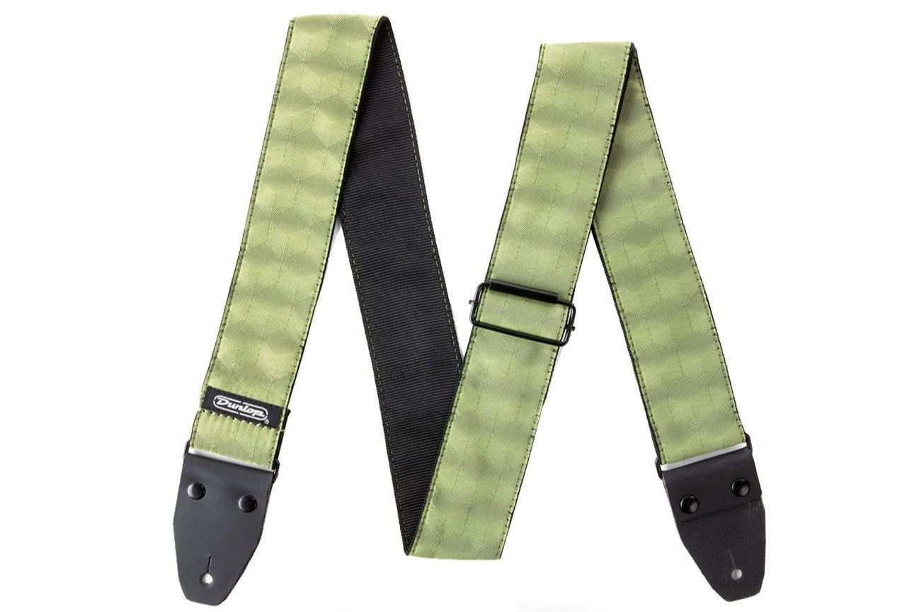 Dunlop_D67_10_JACQUARD_HEXAGON_ECHO_OLIVE_STRAP_1.jpeg