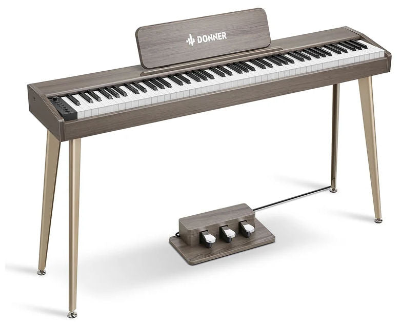 Donner DDP-60 - Classic Gray Wood Grain