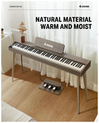 Donner DDP-60 - Classic Gray Wood Grain