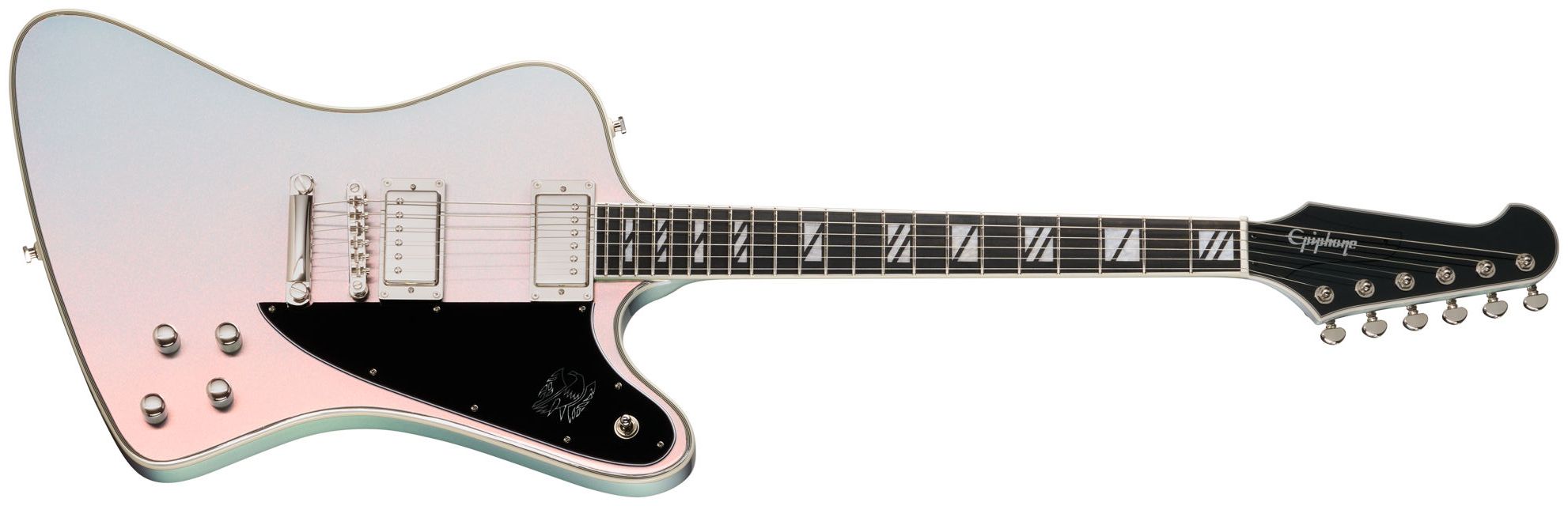Epiphone Futura Firebird Custom - Quicksilver Shift