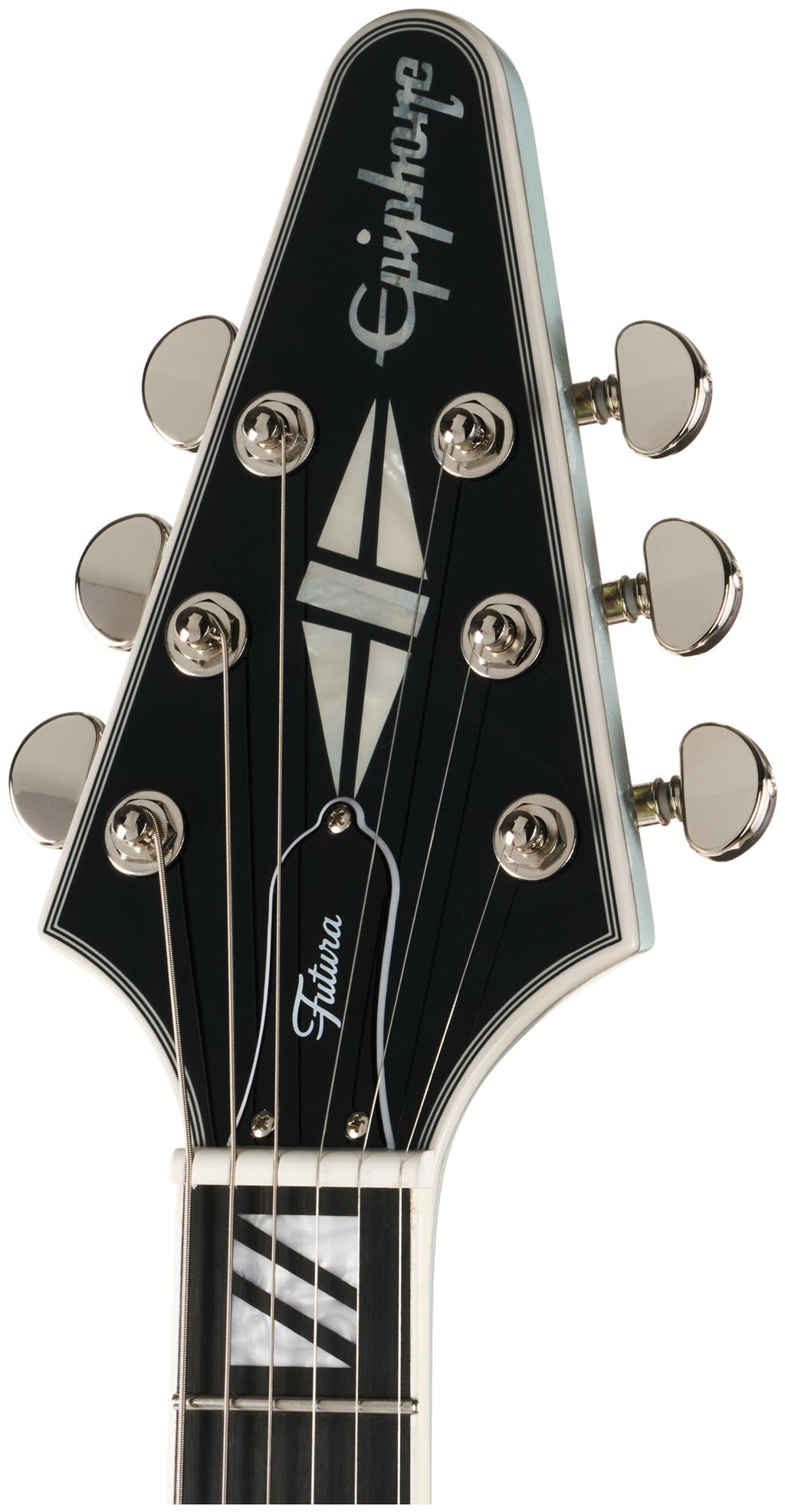Epiphone Futura Flying V Custom - Quicksilver Shift