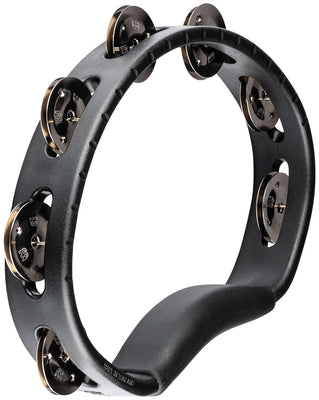 Meinl Percussion Headliner Series Molded ABS Single-Row Tambourine - Black