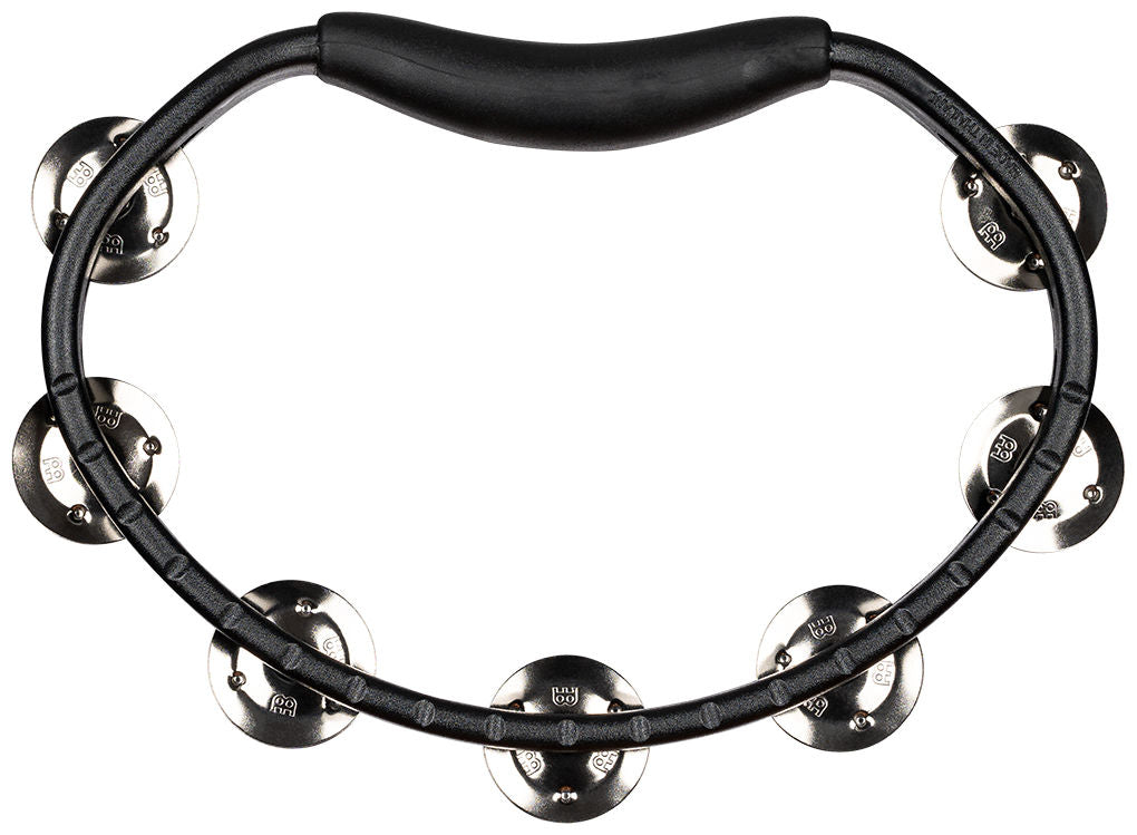Meinl Percussion Headliner Series Molded ABS Single-Row Tambourine - Black