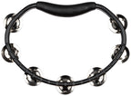 Meinl Percussion Headliner Series Molded ABS Single-Row Tambourine - Black