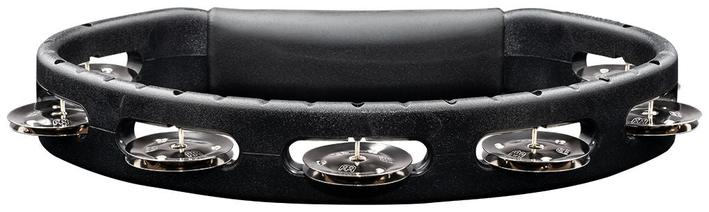 Meinl Percussion Headliner Series Molded ABS Single-Row Tambourine - Black