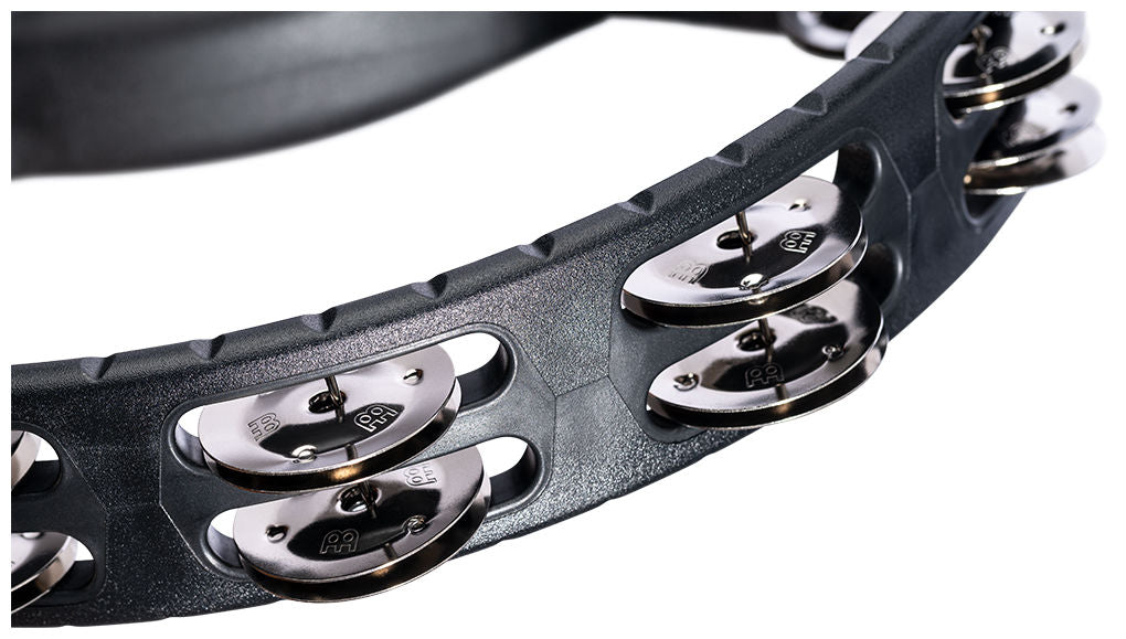 Meinl Headliner Series Molded ABS Dual-Row Tambourine - Black
