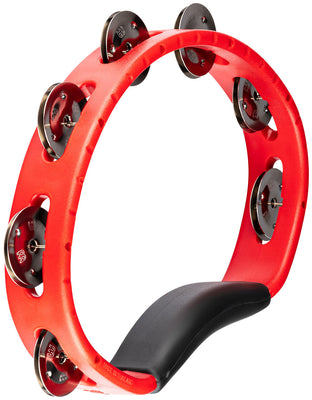 Meinl Percussion Headliner Series Molded ABS Single-Row Tambourine - Red