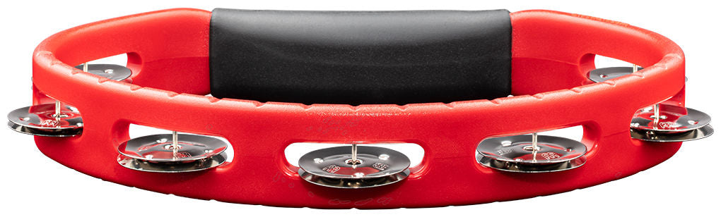 Meinl Percussion Headliner Series Molded ABS Single-Row Tambourine - Red