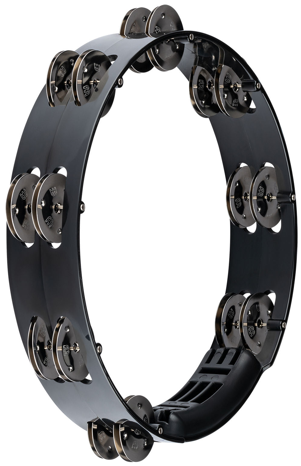 Meinl Percussion Headliner Series Molded ABS Tambourine - 10" Black