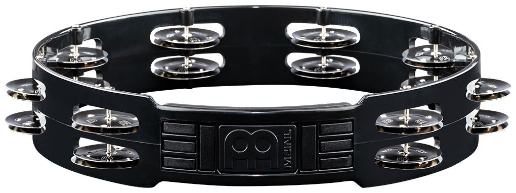 Meinl Percussion Headliner Series Molded ABS Tambourine - 10" Black