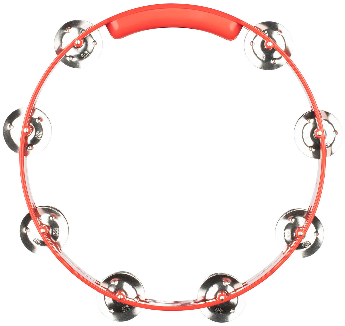 Meinl Percussion Headliner Series Molded ABS Tambourine - 10" Red