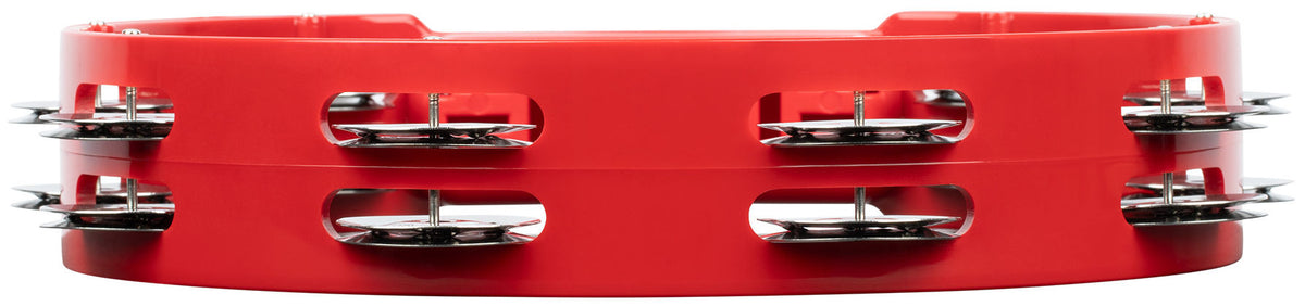 Meinl Percussion Headliner Series Molded ABS Tambourine - 10" Red