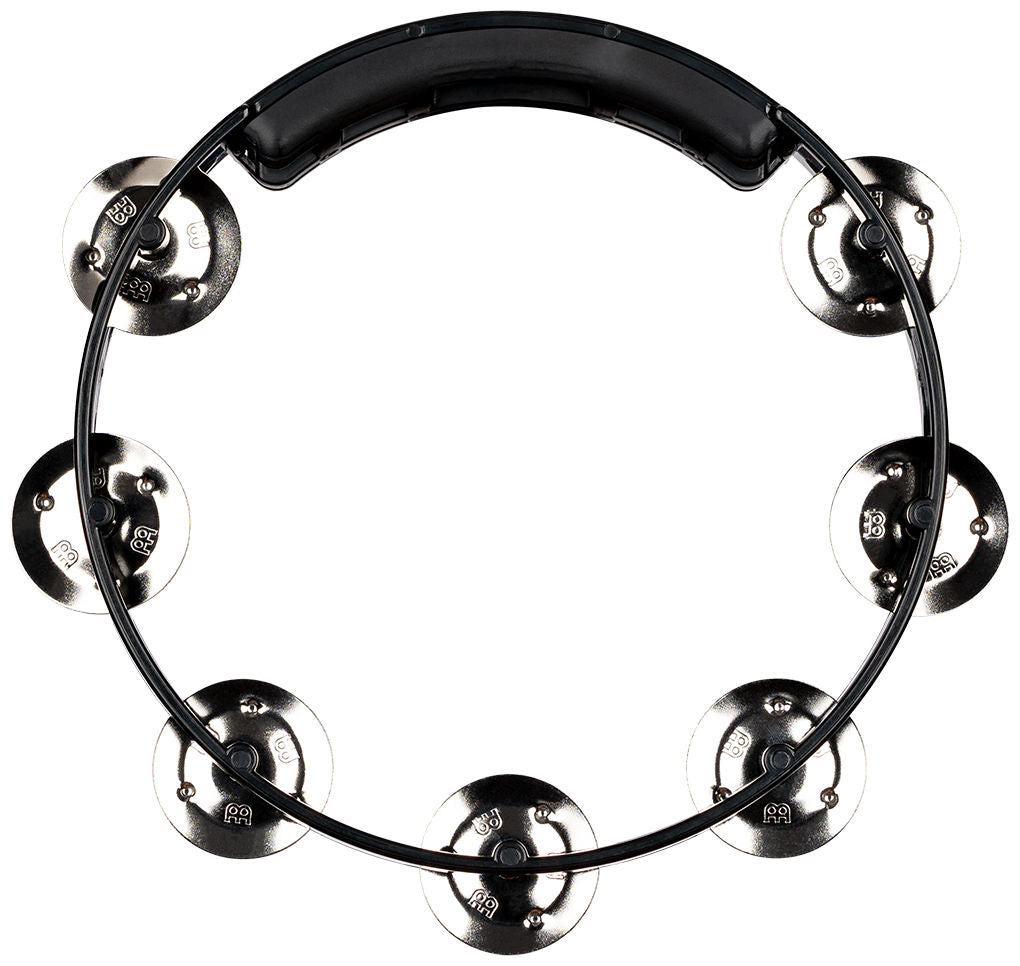 Meinl Percussion Headliner Series Molded ABS Tambourine - 8" Black