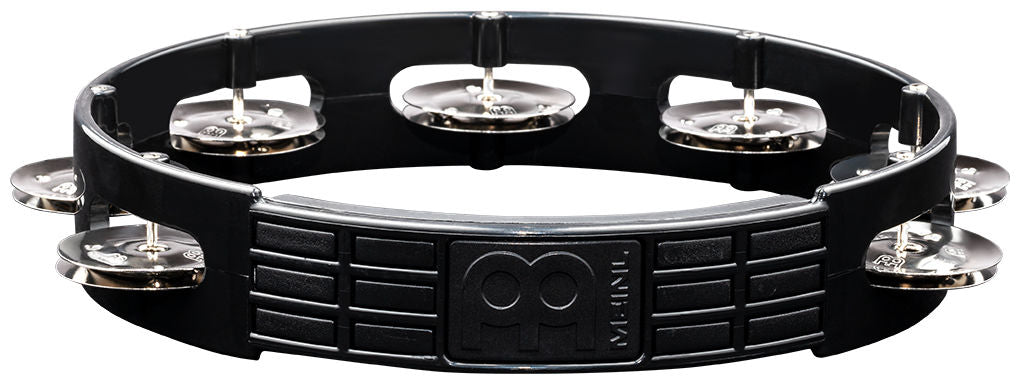 Meinl Percussion Headliner Series Molded ABS Tambourine - 8" Black