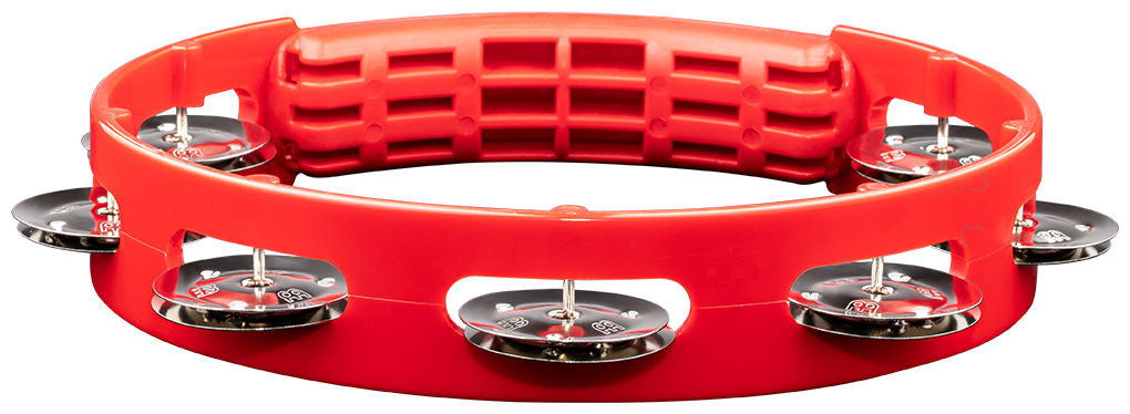 Meinl Percussion Headliner Series Molded ABS Tambourine - 8" Red