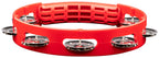 Meinl Percussion Headliner Series Molded ABS Tambourine - 8" Red