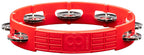 Meinl Percussion Headliner Series Molded ABS Tambourine - 8" Red