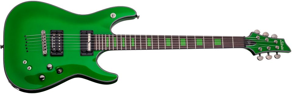 Schecter 221 KENNY HICKEY GREEN