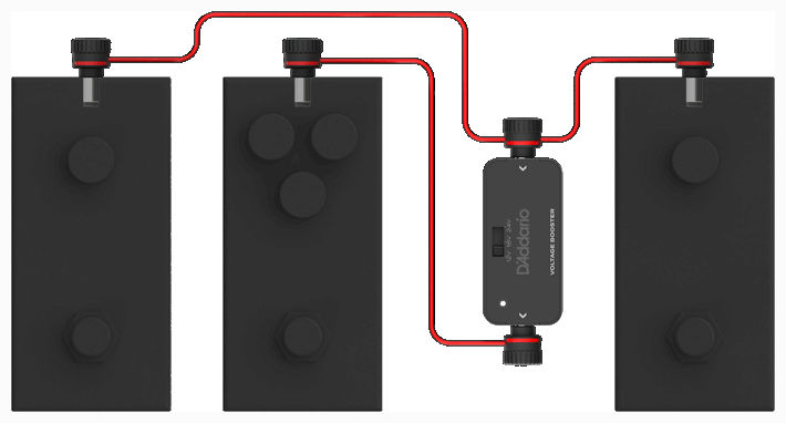 D'Addario XPND Pedal Voltage Booster