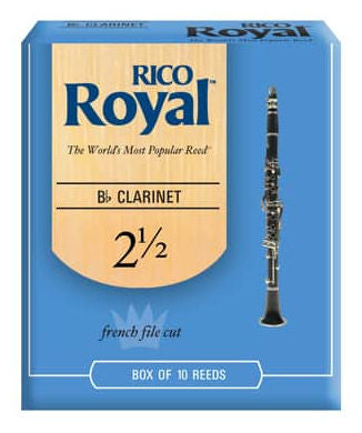 Rico RBB1025 Royal - Eb Clarinet Reeds 2.5 - 1 KUS
