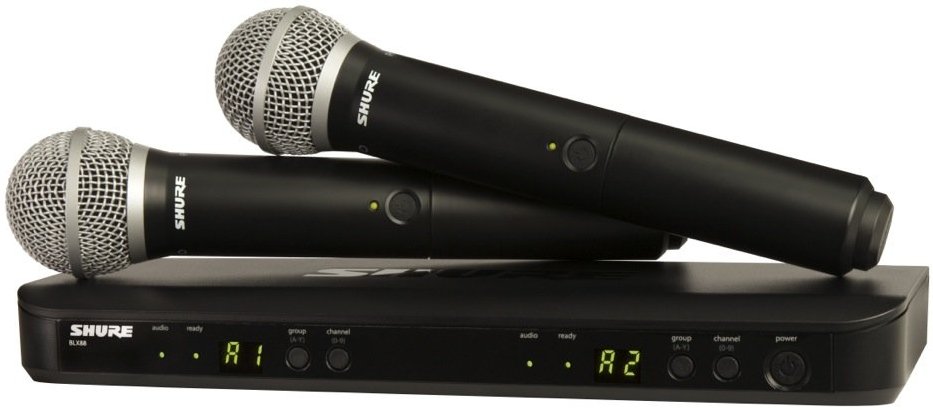 Shure BLX288E/PG58 M17 662 - 686 MHz_1