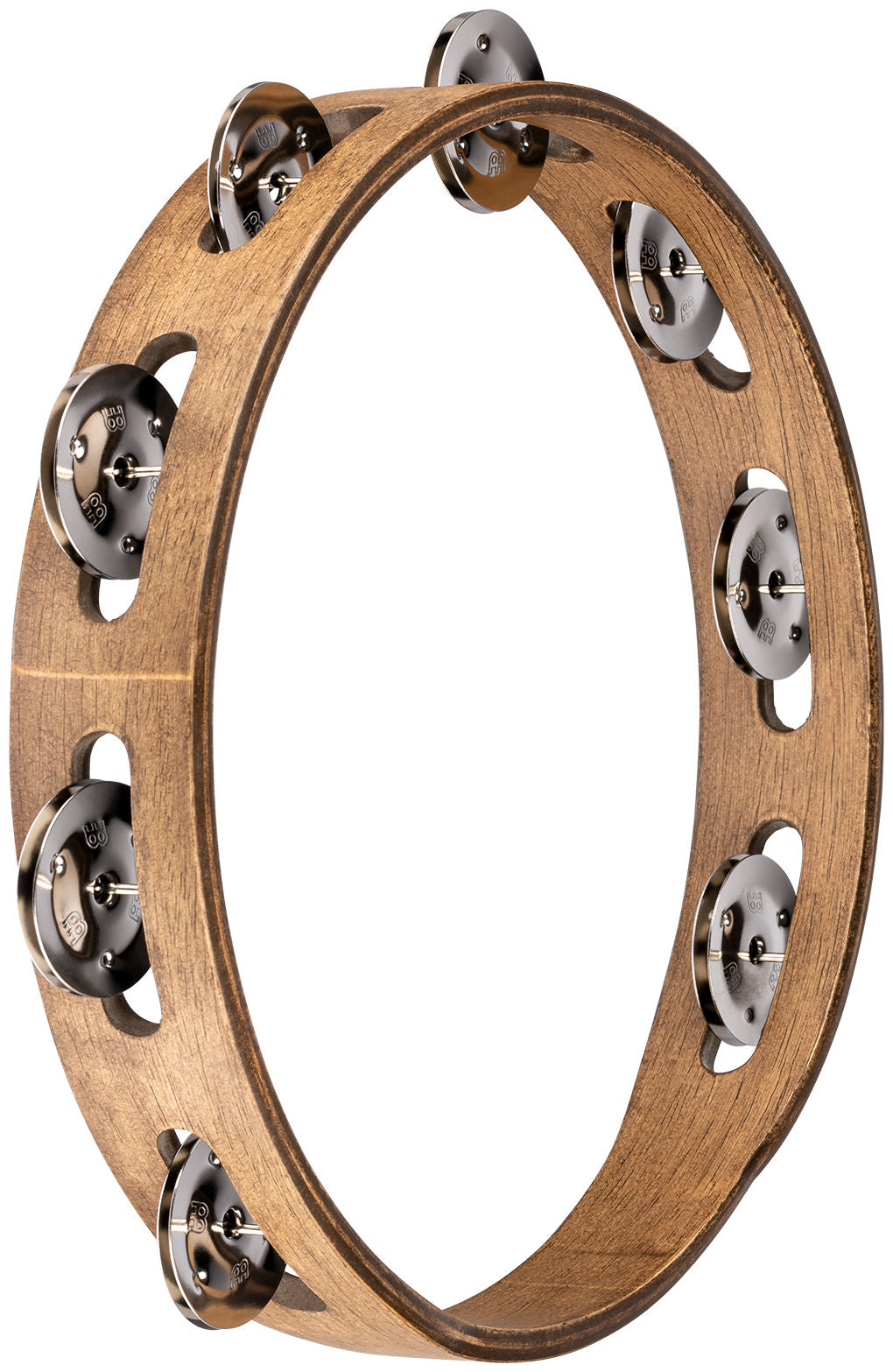 Meinl Percussion Traditional Wood Series Tambourine TA1WB - 10"