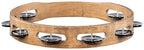 Meinl Percussion Traditional Wood Series Tambourine TA1WB - 10"